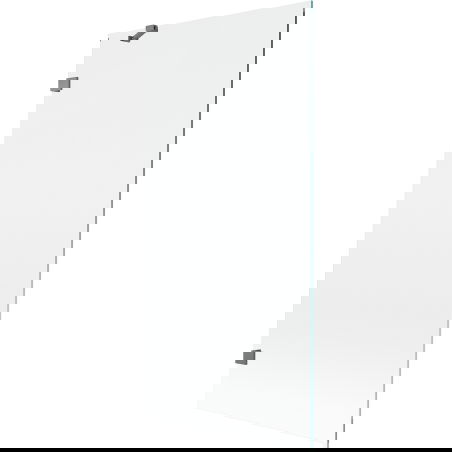 Mexen Lunar 1-panel bath screen 90 x 150 cm, transparent, gun metal - 897-090-000-95-00