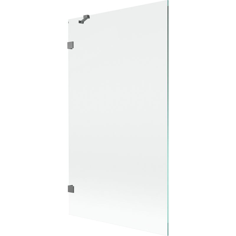 Mexen Lunar 1-wing bathtub screen 100 x 150 cm, transparent, gun metal - 897-100-000-95-00