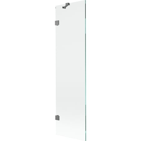 Mexen Lunar 1-wing bath screen 50 x 150 cm, transparent, gun metal - 897-050-000-95-00