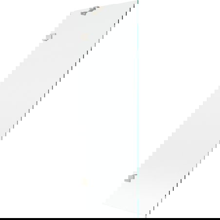 Mexen Lunar 1-panel bath screen 60 x 150 cm, transparent, brushed nickel - 897-060-000-97-00