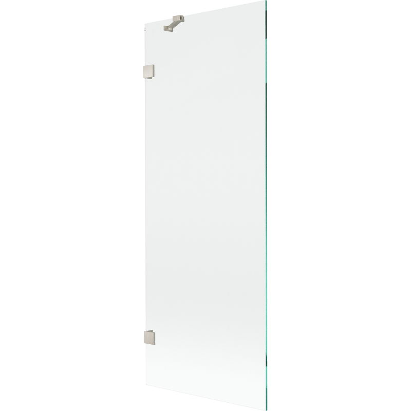 Mexen Lunar shower screen 1-wing 70 x 150 cm, transparent, brushed nickel - 897-070-000-97-00