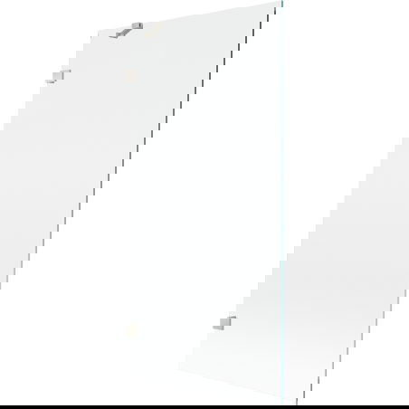 Mexen Lunar 1-wing shower screen 90 x 150 cm, transparent, brushed nickel - 897-090-000-97-00