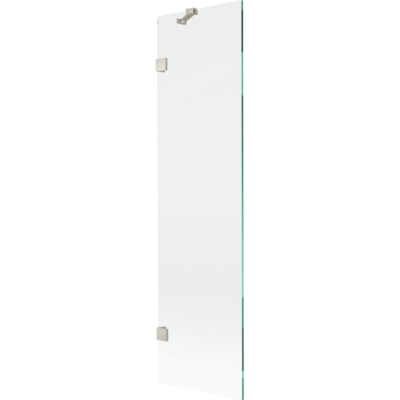 Mexen Lunar shower screen 1-wing 50 x 150 cm, transparent, brushed nickel - 897-050-000-97-00