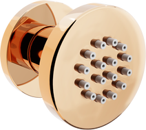 Mexen Side Wall-Mounted Nozzle, Rose Gold - 79361-60