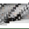 Mexen Lunar L shower door, left-handed, 150 cm, transparent, brushed copper - 834SL-150-050-65-00-L