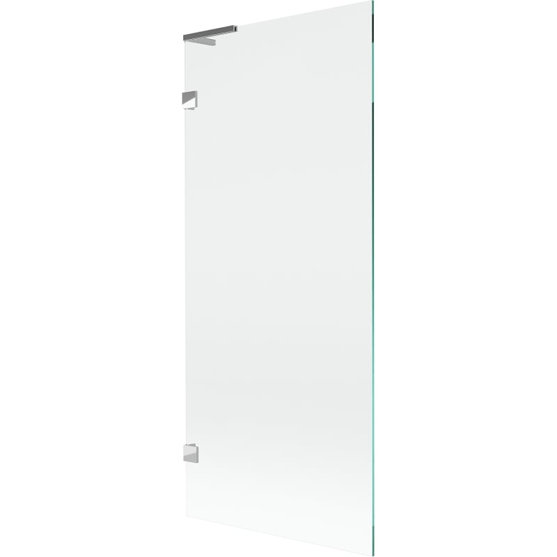 Mexen Lunar L One-Wing Bath Screen 80 x 150 cm, Transparent, Chrome - 897L-080-000-01-00