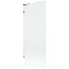 Mexen Lunar L One-Wing Bath Screen 80 x 150 cm, Transparent, Chrome - 897L-080-000-01-00
