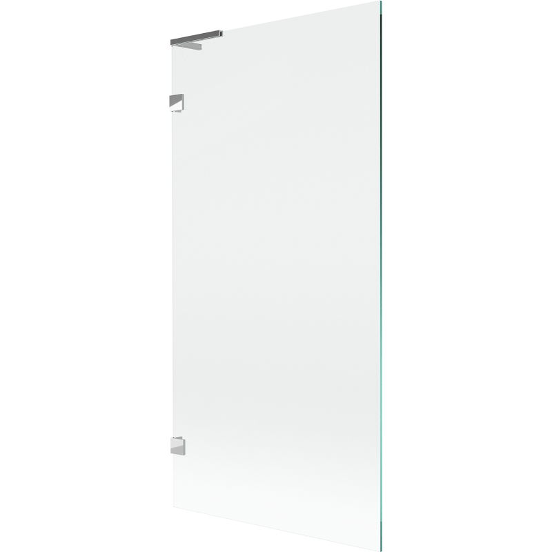 Mexen Lunar L Bath Screen 1-Panel 90 x 150 cm, Transparent, Chrome - 897L-090-000-01-00