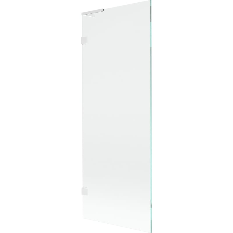Mexen Lunar L bath screen 1-wing 70 x 150 cm, transparent, white - 897L-070-000-20-00