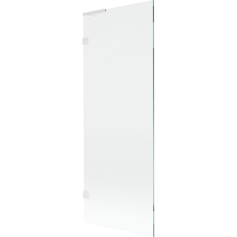 Mexen Lunar L bathtub screen 1-wing 70 x 150 cm, transparent, white - 897L-070-000-20-00