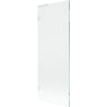 Mexen Lunar L bath screen 1-wing 70 x 150 cm, transparent, white - 897L-070-000-20-00
