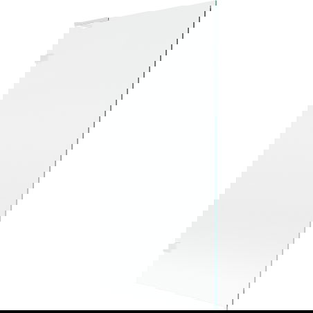 Mexen Lunar L Bath Screen Single-Panel 90 x 150 cm, Transparent, White - 897L-090-000-20-00