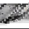 Mexen Lunar shower doors right 135 cm, transparent, black - 834S-135-050-70-00-P