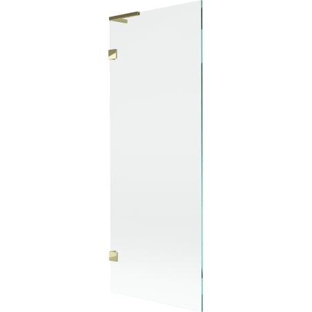 Mexen Lunar L shower screen 1-winged 70 x 150 cm, transparent, gold - 897L-070-000-50-00