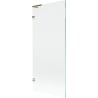 Mexen Lunar L 1-wing bath screen 80 x 150 cm, transparent, gold - 897L-080-000-50-00