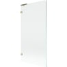 Mexen Lunar L Single-Panel Shower Screen 90 x 150 cm, Transparent, Gold - 897L-090-000-50-00