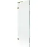 Mexen Lunar L bath screen 1-wing 60 x 150 cm, transparent, brushed gold - 897L-060-000-55-00