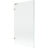 Mexen Lunar L Shower Screen 1-wing 100 x 150 cm, transparent, brushed gold - 897L-100-000-55-00