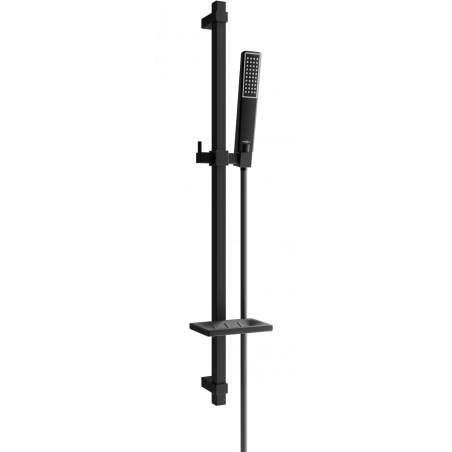 Mexen DQ72 sliding shower set, Black - 785724581-70