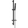 Mexen DQ72 black sliding shower set - 785724581-70