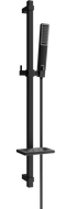 Mexen DQ72 black sliding shower set - 785724581-70