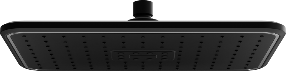 Mexen D-54 rainmaker 29x19 cm, Black/Chrome - 79754-71