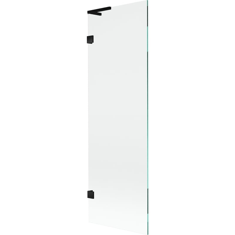 Mexen Lunar L 1-wing bath screen 60 x 150 cm, transparent, black - 897L-060-000-70-00