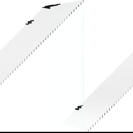 Mexen Lunar L 1-wing bath screen 60 x 150 cm, transparent, black - 897L-060-000-70-00