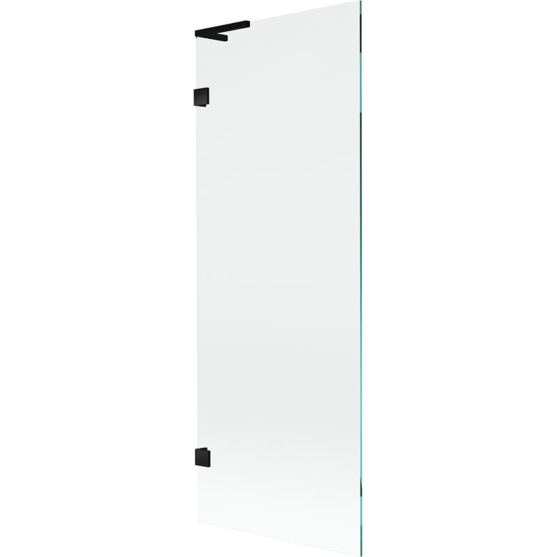 Mexen Lunar L 1-wing bath screen 70 x 150 cm, transparent, black - 897L-070-000-70-00