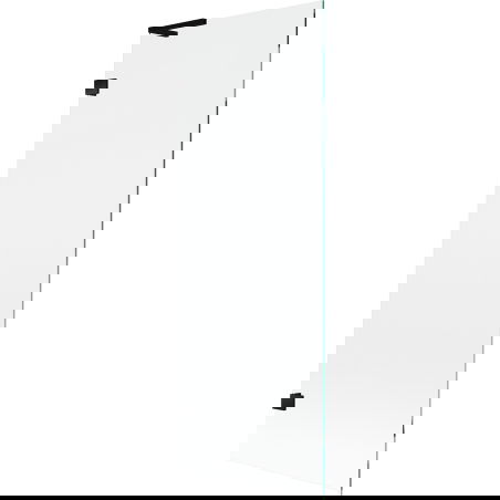 Mexen Lunar L 1-wing bath screen 70 x 150 cm, transparent, black - 897L-070-000-70-00