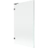 Mexen Lunar L 1-wing bath screen 100 x 150 cm, transparent, gun metal - 897L-100-000-95-00