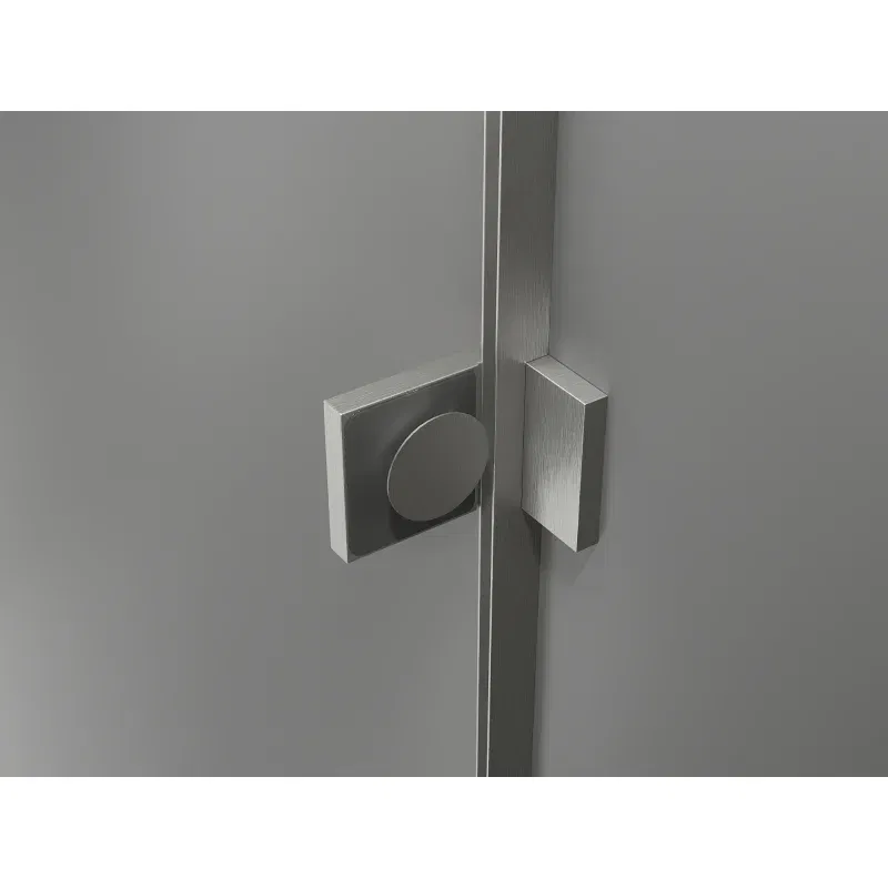 Mexen Lunar L shower screen 1-wing 50 x 150 cm, transparent, brushed nickel - 897L-050-000-97-00