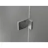 Mexen Lunar L shower screen 1-wing 50 x 150 cm, transparent, brushed nickel - 897L-050-000-97-00