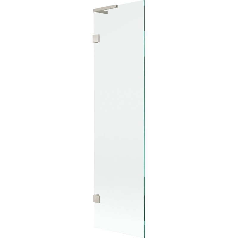 Mexen Lunar L bathtub screen 1-wing 50 x 150 cm, transparent, brushed nickel - 897L-050-000-97-00