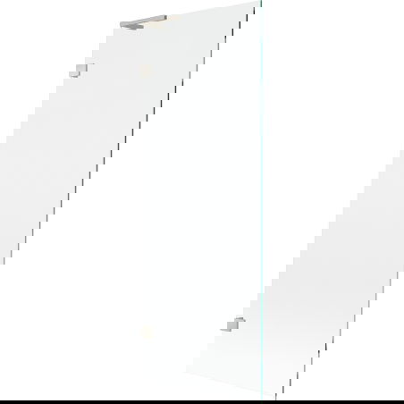 Mexen Lunar L bathtub screen 1-wing 70 x 150 cm, transparent, brushed nickel - 897L-070-000-97-00