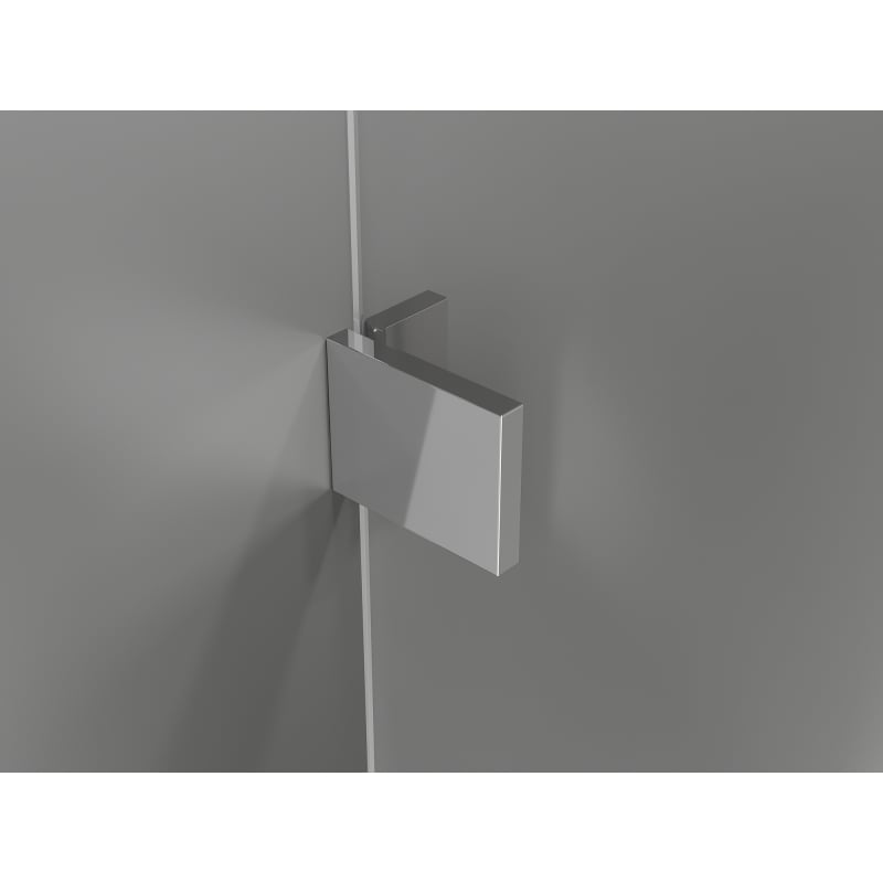 Mexen Lunar 2-wing left shower screen 130 x 150 cm, transparent, chrome - 897-130-100-01-00-L