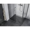 Mexen Apia extendable shower cubicle 90 x 100 cm, Transparent, Chrome - 840-090-100-01-00