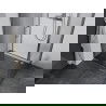 Mexen Apia extendable shower cubicle 95 x 100 cm, Transparent, Chrome - 840-095-100-01-00