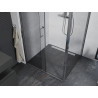 Mexen Apia sliding shower cabin 100 x 100 cm, transparent, chrome - 840-100-100-01-00