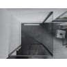 Mexen Apia 100 x 100 cm sliding shower enclosure, transparent, chrome - 840-100-100-01-00