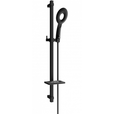 Mexen DQ73 sliding shower set, Black - 785734581-70