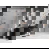 Mexen Lunar L right-hinged shower door 135 cm, transparent, brushed copper - 834SL-135-050-65-00-P