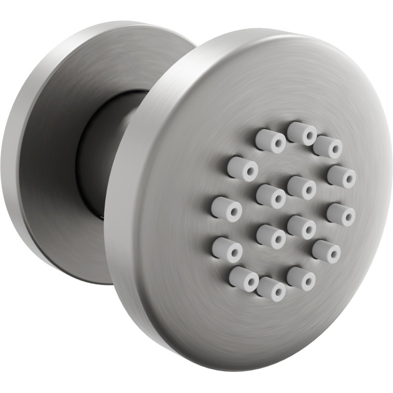 Mexen surface-mounted side nozzle, brushed gun gray - 79361-66