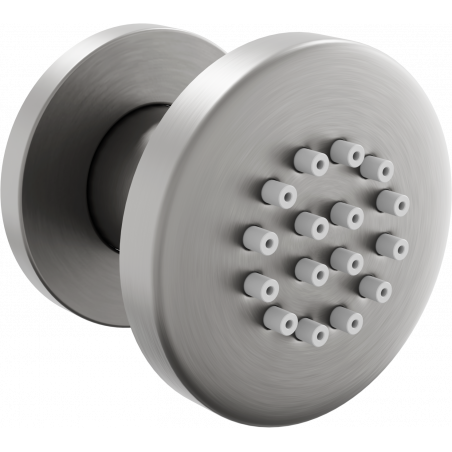 Mexen surface-mounted side nozzle, brushed gun gray - 79361-66