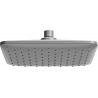 Mexen D-62 shower head 20x20 cm, brushed gun gray - 79762-66