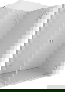 Mexen Lunar-B L pivot shower enclosure right 80 x 70 cm, transparent, chrome - 832L-080-070-01-00-P