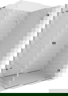 Mexen Lunar-B L right-swing shower enclosure 100 x 70 cm, transparent, gun metal - 832L-100-070-95-00-P