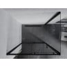 Mexen Apia sliding shower enclosure 135 x 90 cm, transparent, black - 840-135-090-70-00