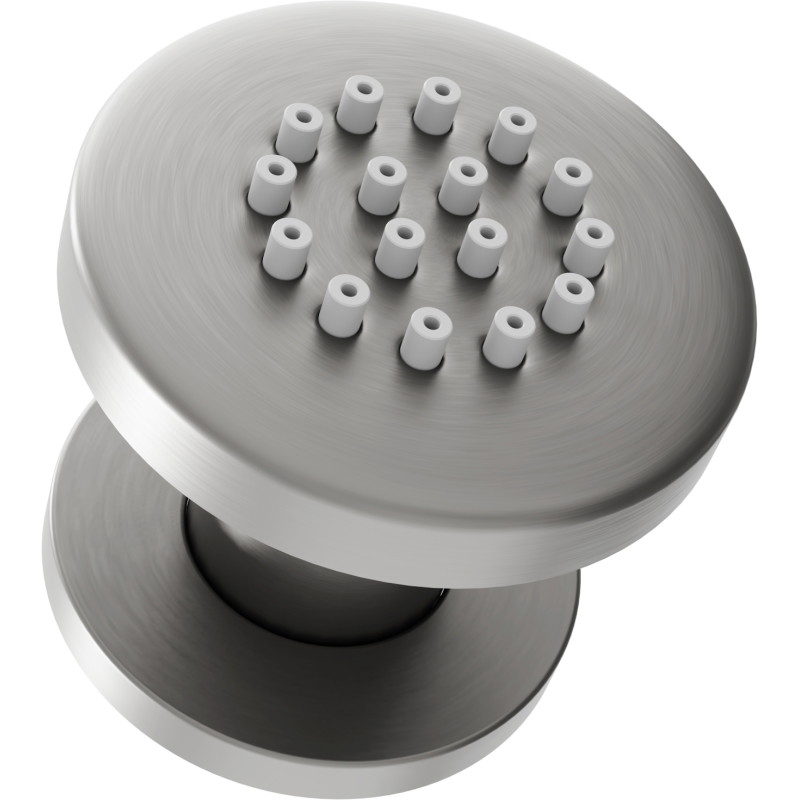 Mexen surface-mounted side nozzle, brushed gun gray - 79361-66