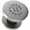 Mexen wall mounted side nozzle, Graphite - 79361-66